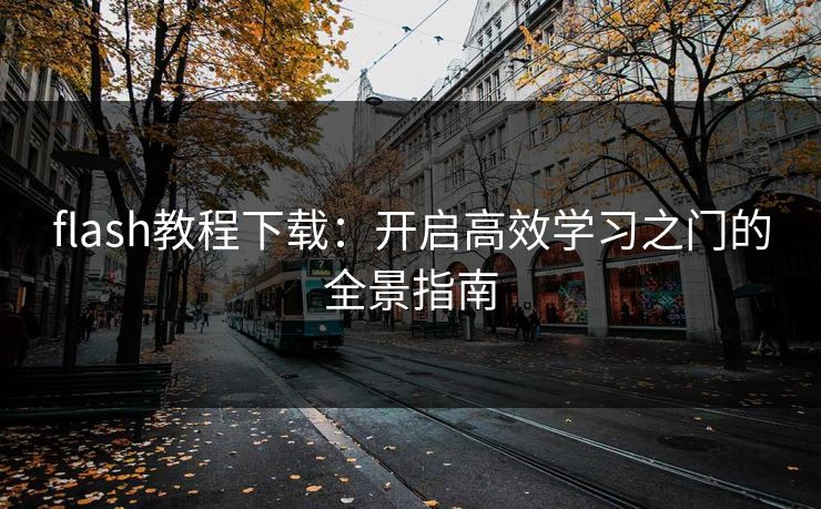 flash教程下载：开启高效学习之门的全景指南